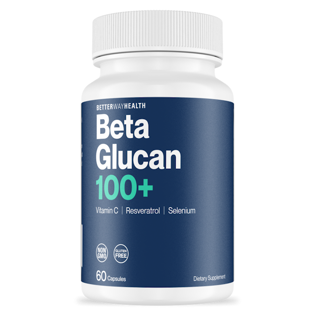 Beta Glucan 100+ | 60 capsules - Beta Glucan by AJ Lanigan and Better Way Health