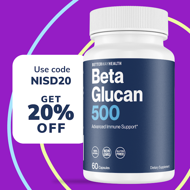 Beta Glucan 500mg 60 capsules - Beta Glucan by AJ Lanigan and Better Way Health
