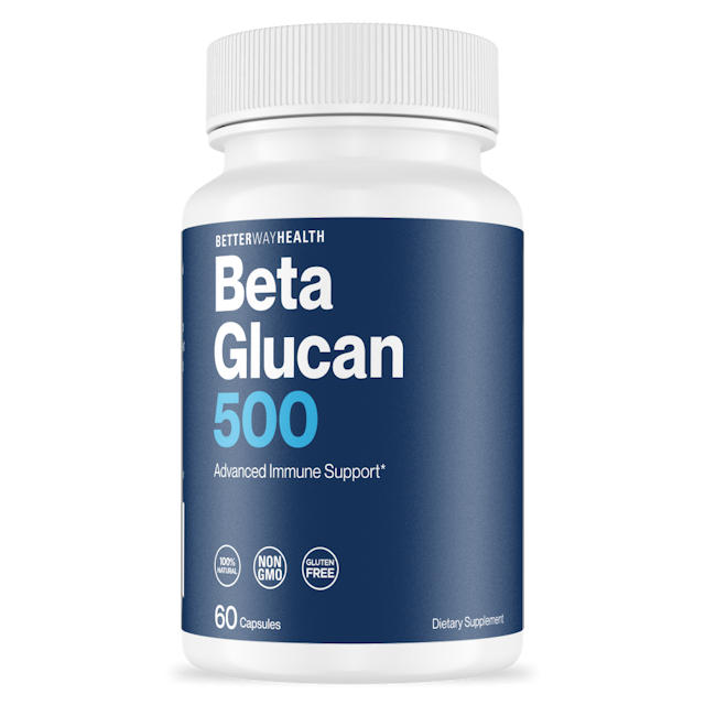 500mg of Beta Glucan formulated by AJ Lanigan